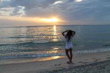 Morgens um 5:00 Budoni Mare