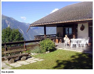 Chalet in Chemin-dessus (Martigny) oder Ferienwohnung oder Ferienhaus