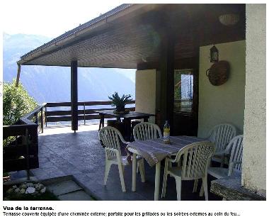 Chalet in Chemin-dessus (Martigny) oder Ferienwohnung oder Ferienhaus