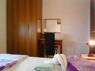 Schlafzimmer 1 mit Meerblick