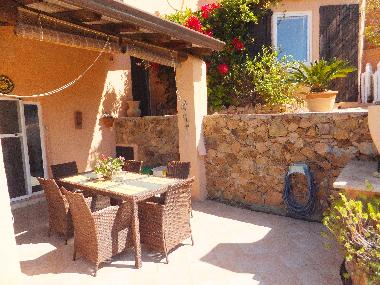 M�blierte Terrasse