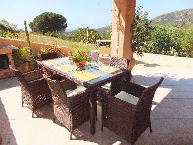 Terrasse mit Meerblick