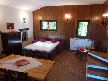 Chalet in sarnano (Macerata) oder Ferienwohnung oder Ferienhaus