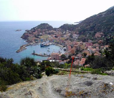 Villa in Isola Del Giglio (Grosseto) oder Ferienwohnung oder Ferienhaus