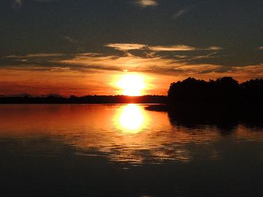 Abendstimmung am Dobbertiner See 