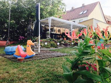 Garten mit Sitzecke