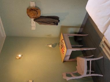 Schreibplatz im zweiten Schlafzimmer