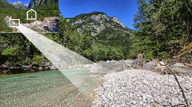 Ferienhaus in Soca (Bovec) oder Ferienwohnung oder Ferienhaus