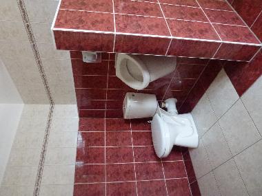 Toilette im 1.OG des Ferienhauses