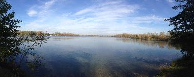 Der Hufeisensee ist in 5 min zu Fu zu erreichen 