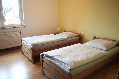 Schlafzimmer im 1.OG des Ferienhauses