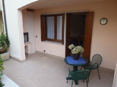 Terrasse mit Barbeque