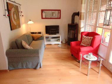 Wohnbereich EG mit Kaminofen