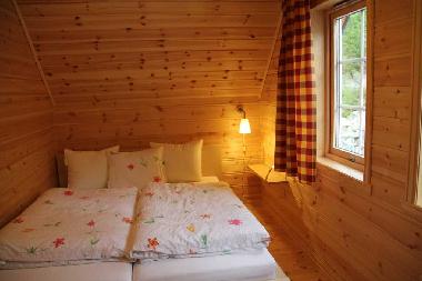 Doppelzimmer im Obergeschoss des Hauses