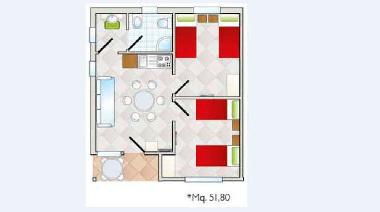 Ferienhaus in Bibione (VE) (Venezia) oder Ferienwohnung oder Ferienhaus