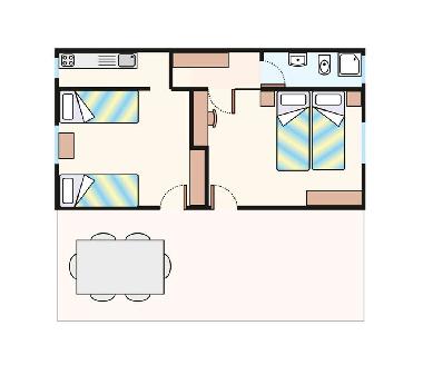 Ferienhaus in Rosolina Mare (Rovigo) oder Ferienwohnung oder Ferienhaus