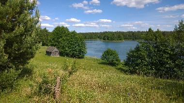 der See Richtung Tobolowo raus