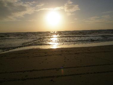 Abend in Schoorl am Meer