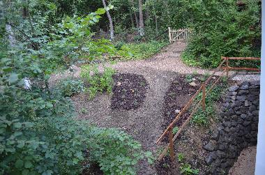 eingez�unter Garten