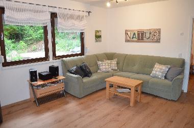 Sofaecke im Wohnzimmer