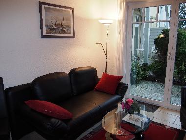Sitzkcke mit ausziehbarem Sofa