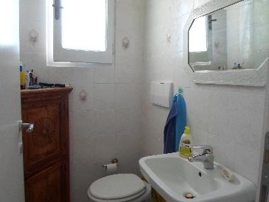 G�ste Wc Fenster Blick zum Meer