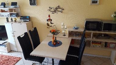 bequeme Ess-und Spielecke