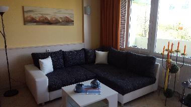 moderne Couchgarnitur mit Bettfunktion