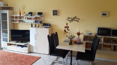 Blick auf den Essbereich