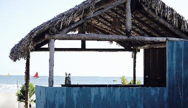 Beachbar ArteVida direkt am Strand Icaraizinho