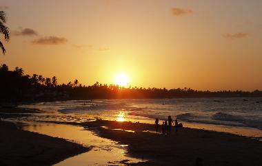 Sonnenuntergang am Strand