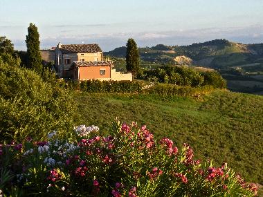 Ankunftsblick auf Casa Girasole