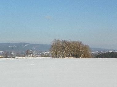 Blick vom Balkon
