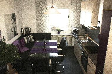 K�che in der Wohnung 