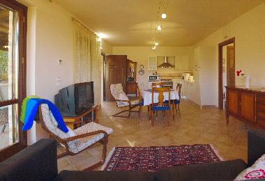 Wohnzimmer - Blick vom Fenster