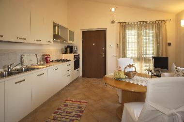 Wohnraum - Blick vom Schlafzimmer