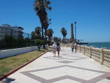 Strandpromenade.