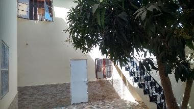 Treppenaufgang zur Ferienwohnung