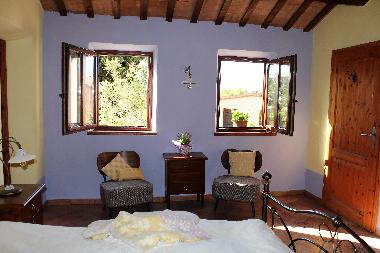 Sitzecke im Schlafzimmmer