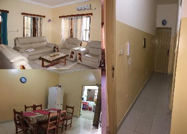 Salle a manger+salon+couloir:Rez de chauss�e