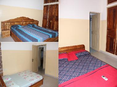 les 3 chambres a coucher:Rez de chauss�e