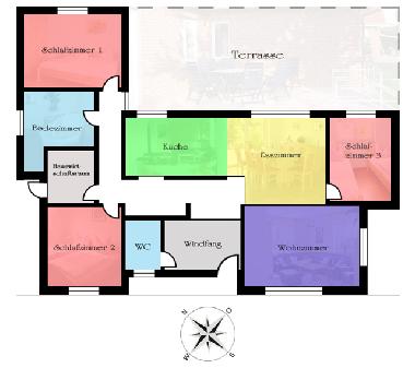 Ferienhaus in Zarrentin OT Neuhof (Mecklenburg-Schwerin) oder Ferienwohnung oder Ferienhaus