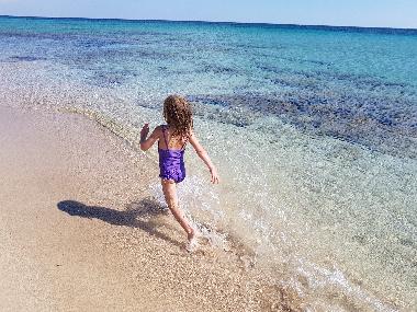 kilometerlanger Sandstrand