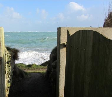 Park mit Zugang zum Meer und zum K�stenwanderweg