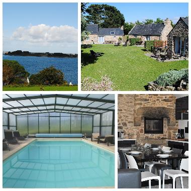 Ferienhaus in plouguin (Finistre) oder Ferienwohnung oder Ferienhaus