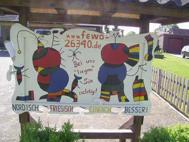 Ferienwohnung in Zetel (Nordsee-Festland / Ostfriesland) oder Ferienwohnung oder Ferienhaus