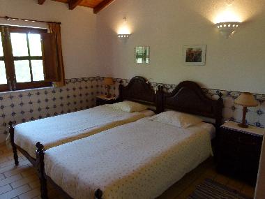 Schlafzimmer mit Steinheizung