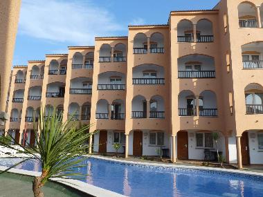 Blick auf unser Apartment