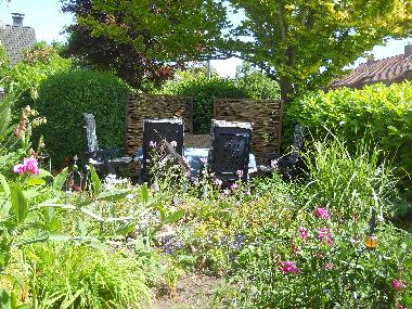 Grillolatz im Garten