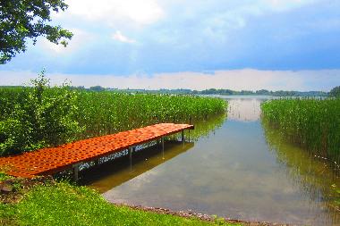 Bootssteg am Dobbertiner See 